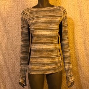 Calvin Klein Pullover w/ see-through mesh sz M